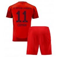 Bayern Munich Kingsley Coman #11 Replica Home Minikit 2024-25 Short Sleeve (+ pants)